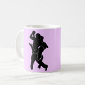 Tango Dancers Coffee Tasse (Vorderseite Links)