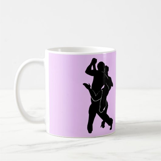 Tango Dancers Coffee Tasse (Links)