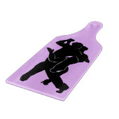 Tango Dancers Cutting Board - Farbe auswählen Schneidebrett (Ecke)