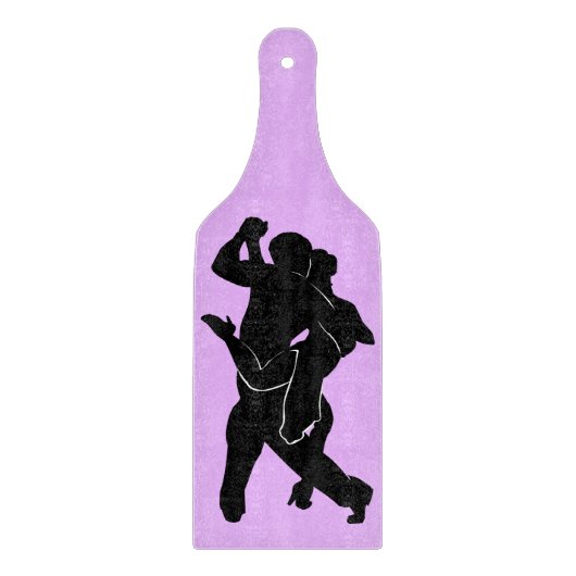 Tango Dancers Cutting Board - Farbe auswählen Schneidebrett (Vorderseite)