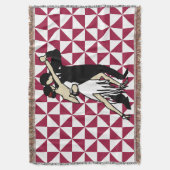 Tango Dancers Decke (Vorderseite Vertikal)