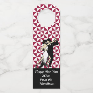 Tango Dancers Flaschenanhänger