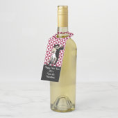 Tango Dancers Flaschenanhänger (Angewinkelt)