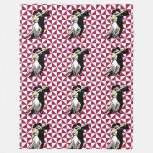 Tango Dancers Fleecedecke