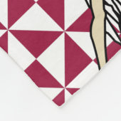 Tango Dancers Fleecedecke (Ecke)