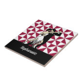 Tango Dancers Fliese (Seite)