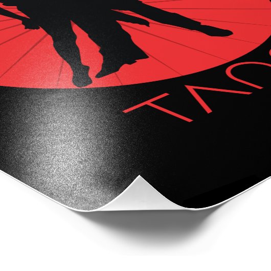 Tango Dancers Fotodruck (Ecke)