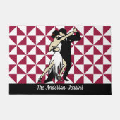 Tango Dancers Fußmatte (Vorderseite)