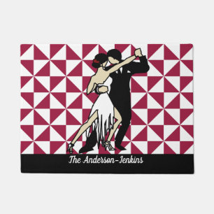 Tango Dancers Fußmatte