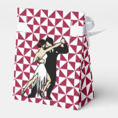 Tango Dancers Geschenkschachtel (Rückseite)