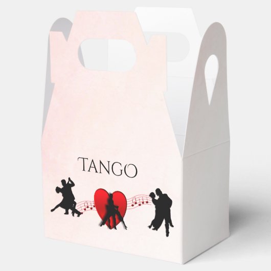 Tango Dancers Geschenkschachtel (Geöffnet)