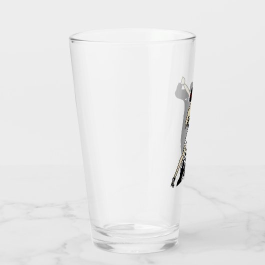 Tango Dancers Glas (Rechts)