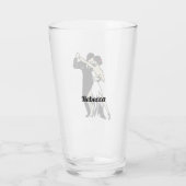Tango Dancers Glas (Rückseite)