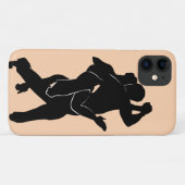Tango Dancers iPhone Case - Farben auswählen (Rückseite (Horizontal))