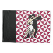 Tango Dancers Kissenbezug (Rückseite-Links)