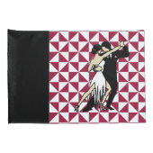 Tango Dancers Kissenbezug (Rückseite-Rechts)