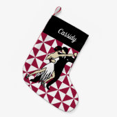 Tango Dancers Kleiner Weihnachtsstrumpf (Vorderansicht (hängend))