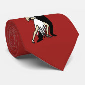 Tango Dancers Krawatte (Gerollt)