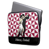 Tango Dancers Laptopschutzhülle (Vorderseite Links)