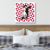 Tango Dancers Leinwanddruck (Insitu (Schlafzimmer))