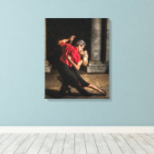 Tango Dancers Leinwanddruck (Insitu (Holzboden))