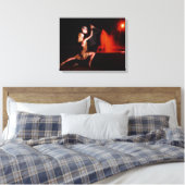 Tango Dancers Leinwanddruck (Insitu (Schlafzimmer))