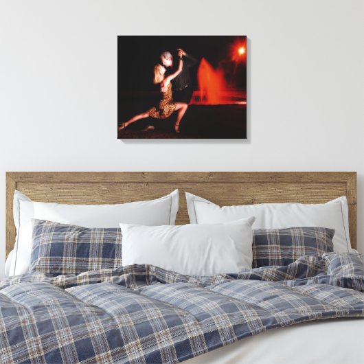 Tango Dancers Leinwanddruck (Insitu (Schlafzimmer))