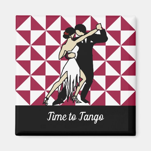 Tango Dancers Magnet (Vorne)