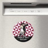 Tango Dancers Magnet (In Situ (Geschirrspüler))