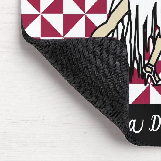 Tango Dancers Mousepad (Ecke)