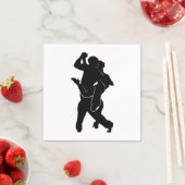 Tango Dancers Napkins Serviette (Beispiel)