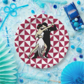 Tango Dancers Pappteller (Party)