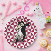 Tango Dancers Pappteller (Party)