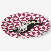 Tango Dancers Pappteller (Schrägansicht)