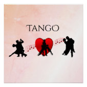 Tango Dancers Poster (Vorderseite)
