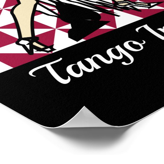 Tango Dancers Poster (Ecke)