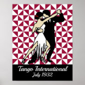 Tango Dancers Poster (Vorne)