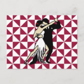 Tango Dancers Postkarte (Vorderseite)
