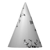 Tango Dancers Silhouette 1 Geburtstag Partyhütchen (Links)