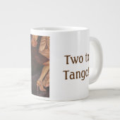 Tango Dancers Tasse (Vorderseite Rechts)
