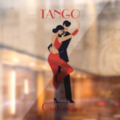 Tango Dancers Thunder_Cove Fensteraufkleber (Blatt 2)
