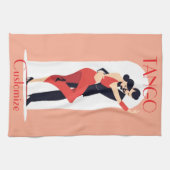 Tango Dancers Thunder_Cove Geschirrtuch (Horizontal)