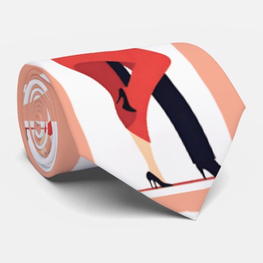 Tango Dancers Thunder_Cove Krawatte (Gerollt)