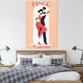 Tango Dancers Thunder_Cove Leinwanddruck (Insitu (Schlafzimmer))