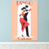 Tango Dancers Thunder_Cove Leinwanddruck (Insitu (Holzboden))