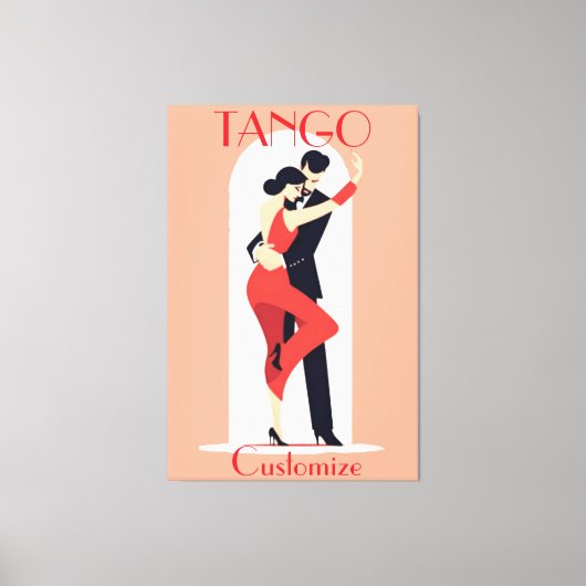 Tango Dancers Thunder_Cove Leinwanddruck (Vorderseite)