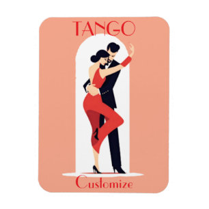 Tango Dancers Thunder_Cove Magnet
