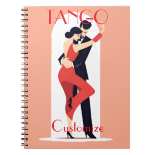 Tango Dancers Thunder_Cove Notizblock