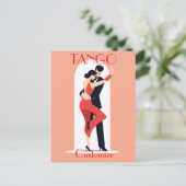 Tango Dancers Thunder_Cove Postkarte (Stehend Vorderseite)