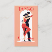 Tango Dancers Thunder_Cove Visitenkarte (Vorderseite)